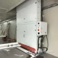 Máquina de moldagem a vapor tipo caixa de cortina para acabamento de tecido têxtil